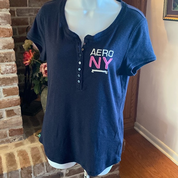 Aeropostale Ribbed Signature Top - Picture 5 of 9